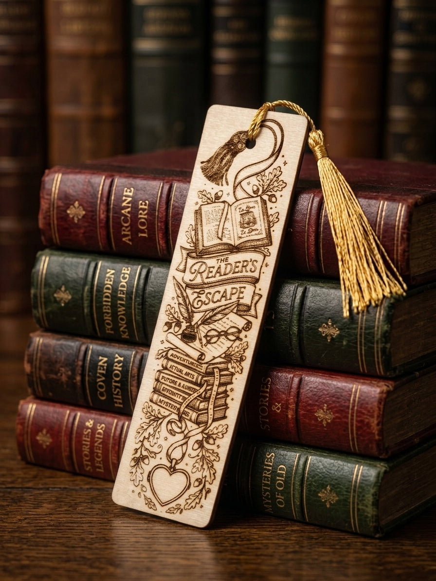Readers escape bookmark