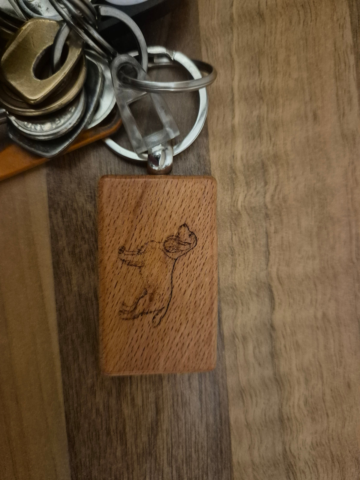 Dog breed keyrings