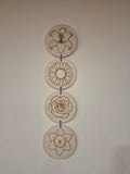 Flower wall art