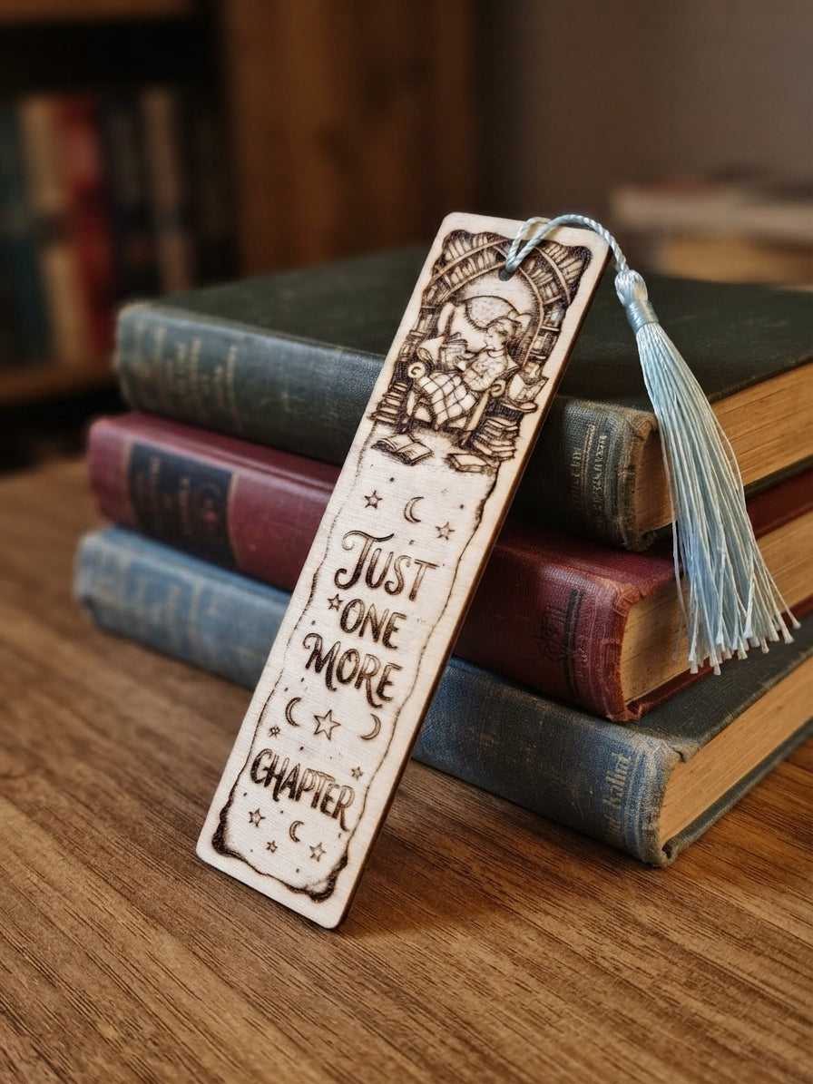 Just one more chapter bookmark