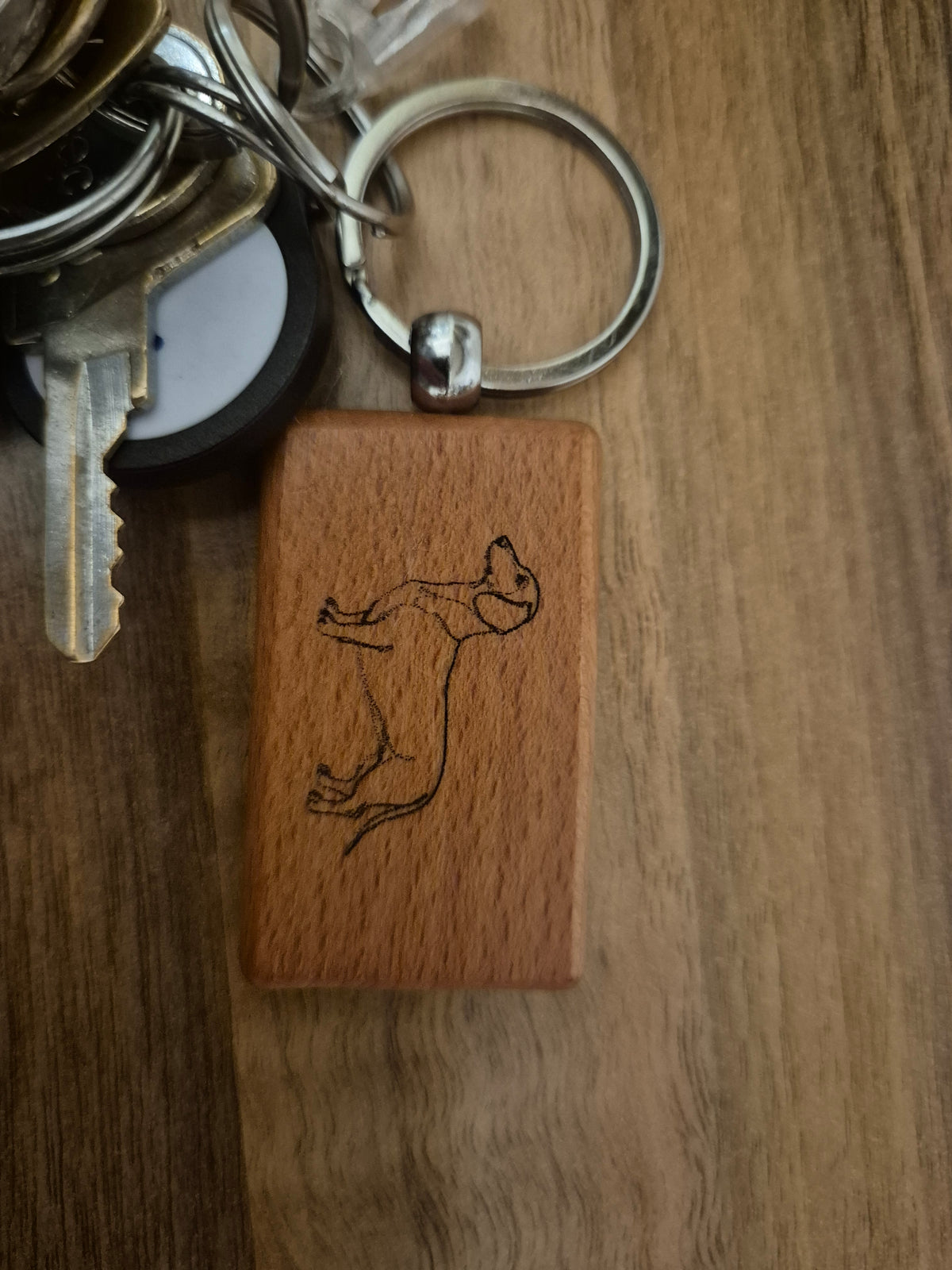 Dog breed keyrings