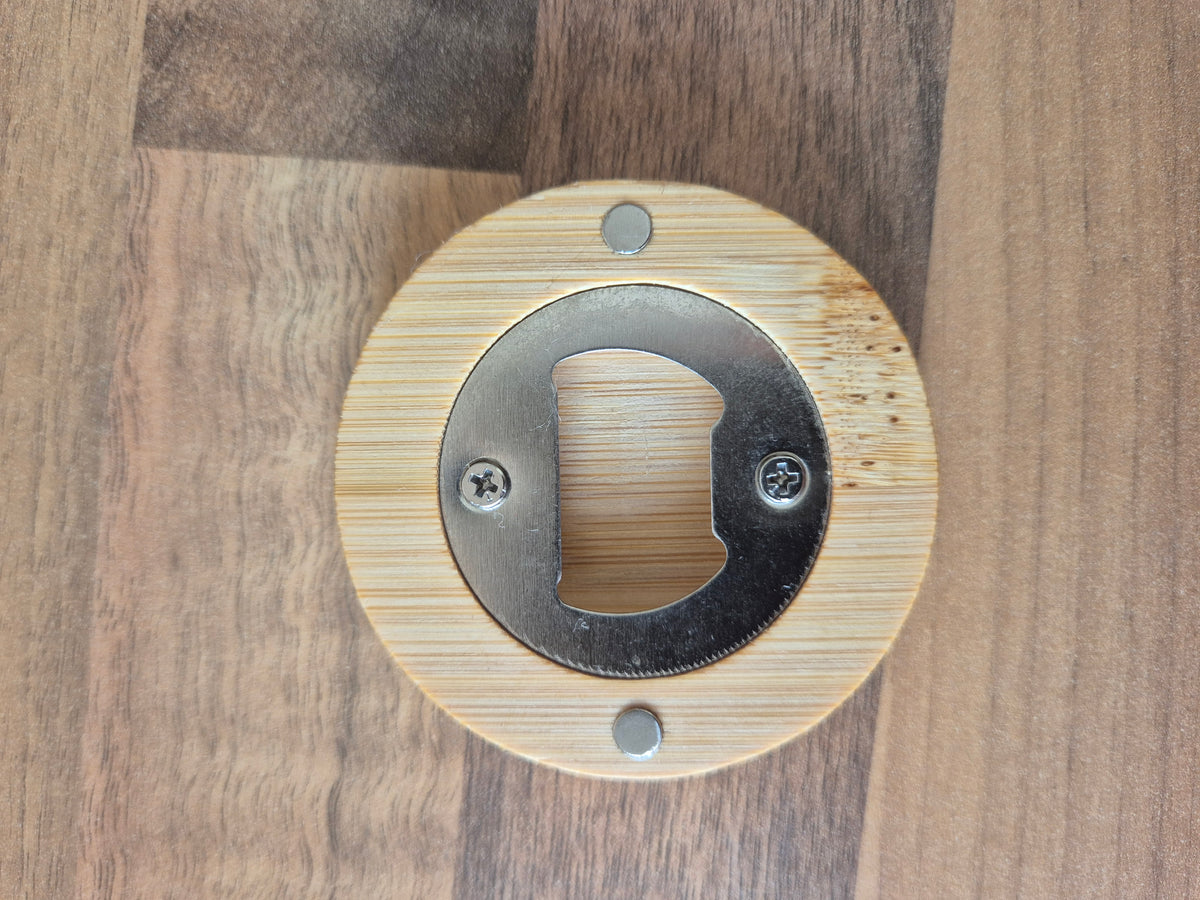 Bottle opener, Magnetic, crown detachment.